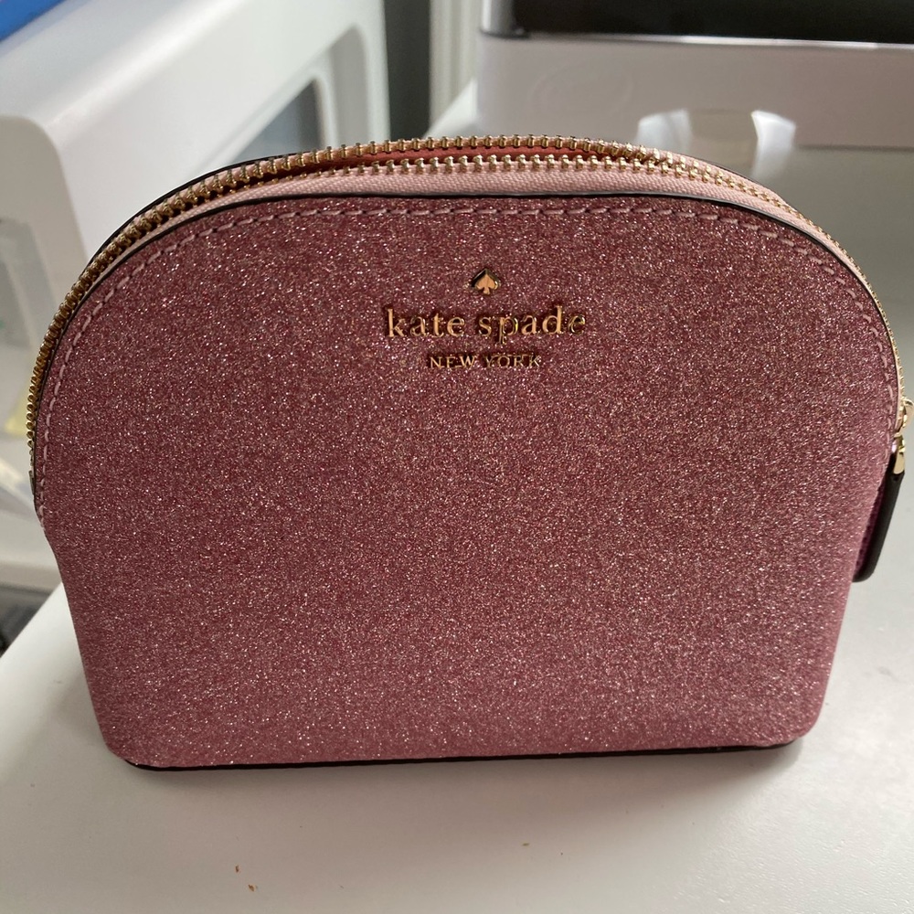 Kate Spade small dome makeup bag